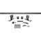 Ekena Millwork Premium J-Top Mount Barn Door Hardware Set w/ 4' Track for 1 3/8" to 2 1/4" Doors, Silver Metallic GB60010H4SM - alternate 4